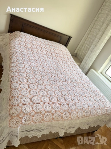  Плетена покривка за легло