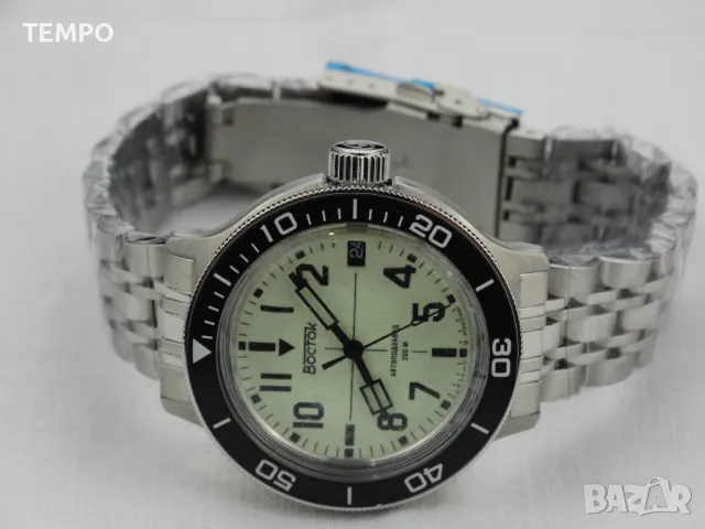 ВОСТОК АМФИБИЯ АВТОМАТИЧЕН-FULL LUME ref: 72012Б, снимка 8 - Мъжки - 43325916