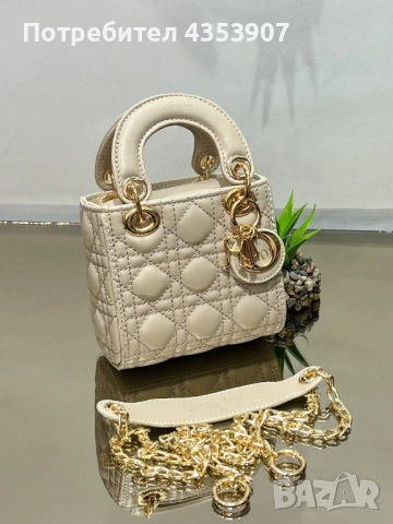 Dior мини чанта, снимка 10 - Чанти - 53231353