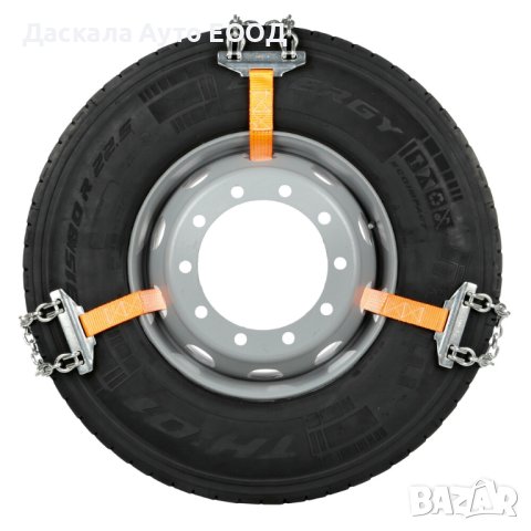 К-т от 2 броя аварийни вериги за сняг, серия Европа, 16"/17,5"/19,5"