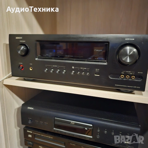 Denon AVR-1912/7.1-канален HD-аудио ресийвър с AirPlay, Мрежови функции, iPod/iPhone Direct чрез USB, снимка 4 - Ресийвъри, усилватели, смесителни пултове - 54257755