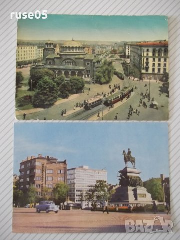 Лот от 2 бр. картички от София