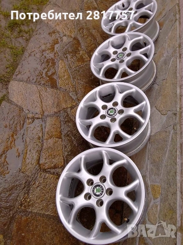 5х100 14цола алуминиеви джанти , снимка 3 - Гуми и джанти - 54018090