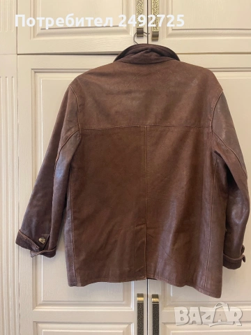 2 бр Мъжко яке естествена кожа гр 120 и 130, снимка 3 - Палта, манта - 49432247