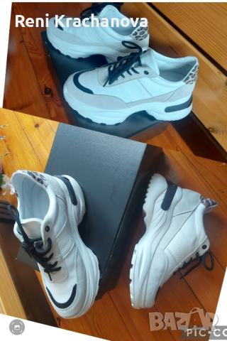 Естествена кожа маратонки - 37