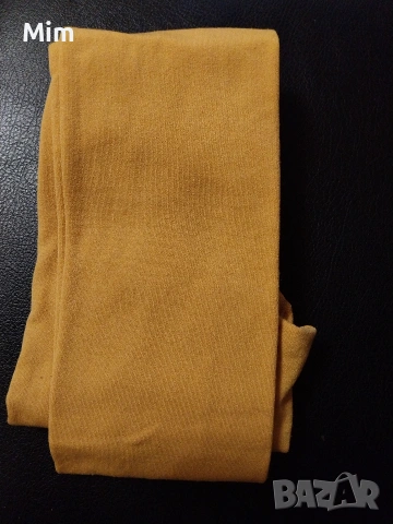 М Дамски плътен клин / чорапогащник/ в бордо маслено зелено и портокал , снимка 4 - Клинове - 53294829