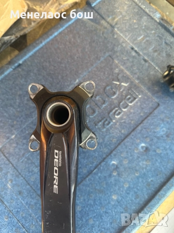 Курбел shimano deore, снимка 3 - Части за велосипеди - 52889372