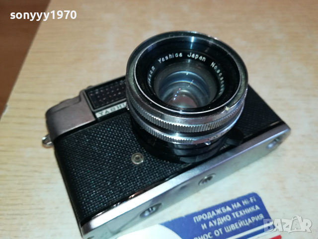 YASHICA LYNX-1000 MADE IN JAPAN-ВНОС SWISS 1703241141, снимка 2 - Фотоапарати - 44804463
