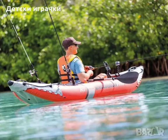 Надуваем каяк за екскурзии INTEX Excursion PRO K1 Kayak, снимка 4 - Водни спортове - 50027716