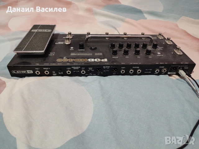 Line 6 POD HD400 – мултиефект/амп моделър за китара, снимка 3 - Китари - 53250563