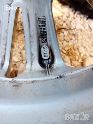 Продавам Джанти 16 5х112 ет45 7j със зимни гуми 225/55, снимка 2 - Гуми и джанти - 47760247