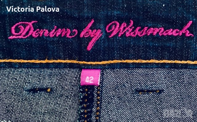 Тъмносини дънки WISSMACH Германия, снимка 6 - Дънки - 42890410