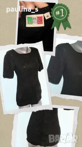 Четири броя / Маркова блуза едро плетиво "OLSEN" и "Michelle", "H&M" и"Gina Benotti" / M - 3XL , снимка 16 - Блузи с дълъг ръкав и пуловери - 35835063