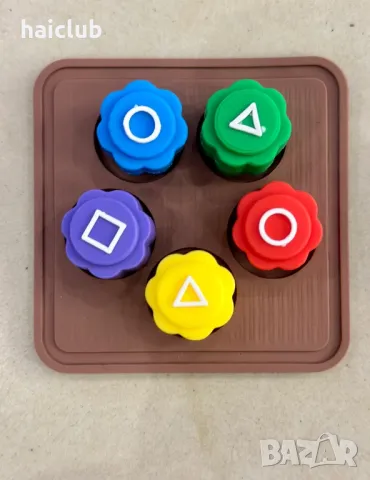 Игра Гонги/Gonggi game /Squid Game Gonggi, снимка 3 - Образователни игри - 49104091