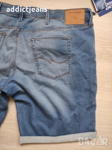 Мъжки къси дънки Jack&Jones размер 46, снимка 4 - Къси панталони - 34385375