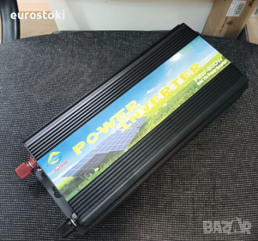 SOLINBA мрежов инвертор 500W, соларен инвертор с чиста синусоида DC22v-56v към AC190-260v , снимка 8 - Друга електроника - 52457680