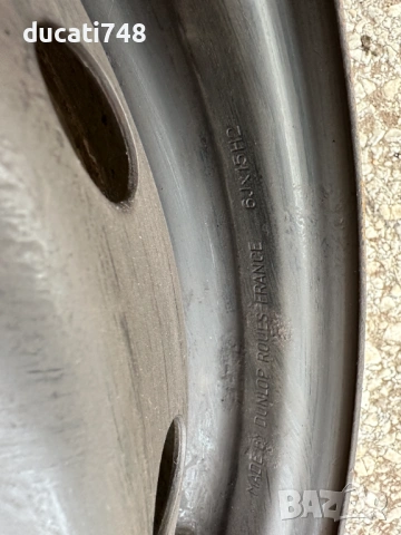 4бр. железни джанти 15" 4x100 Renault, Dacia , снимка 6 - Гуми и джанти - 53928450