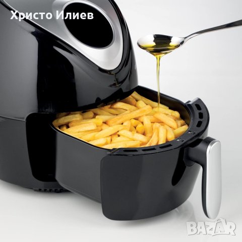 Air fryer ЕЪР ФРАЙЪР фритюрник с горещ въздух 2.6 L 1300 W с дисплей, снимка 5 - Фритюрници - 42127579