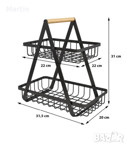 Многофункционална кошница на 2 или 3 нива, снимка 4 - Аксесоари за кухня - 44212996