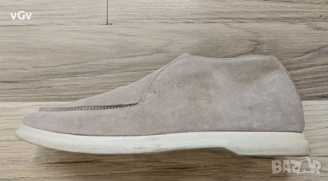 Мъжки мокасини Eleventy Beige Suede Slip-On1 - 42/43, снимка 7 - Мокасини - 54165393