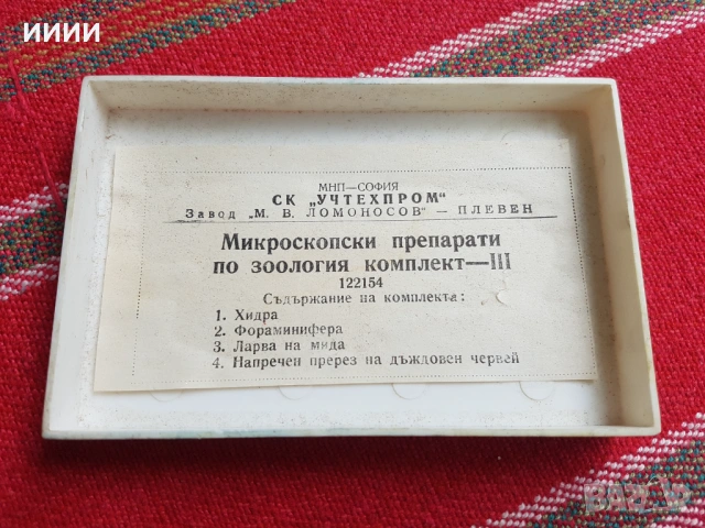 Микроскопски препарати, снимка 3 - Антикварни и старинни предмети - 54308854