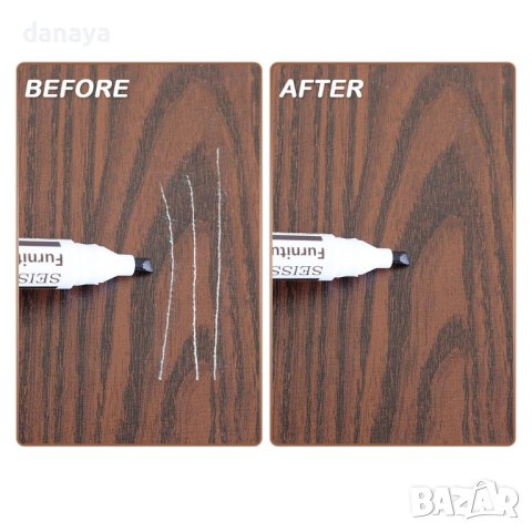 4045 Коригиращи маркери за мебели 6 цвята, снимка 2 - Препарати за почистване - 42308891