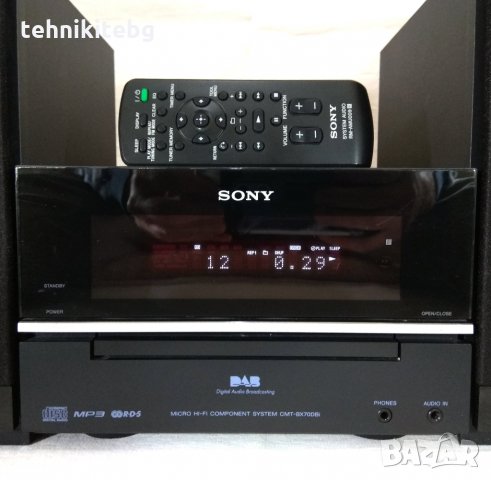 ⭐⭐⭐ SONY CMT-BX70DBi ⭐⭐⭐ Хубава система с дистанционно, снимка 3 - Аудиосистеми - 34338420