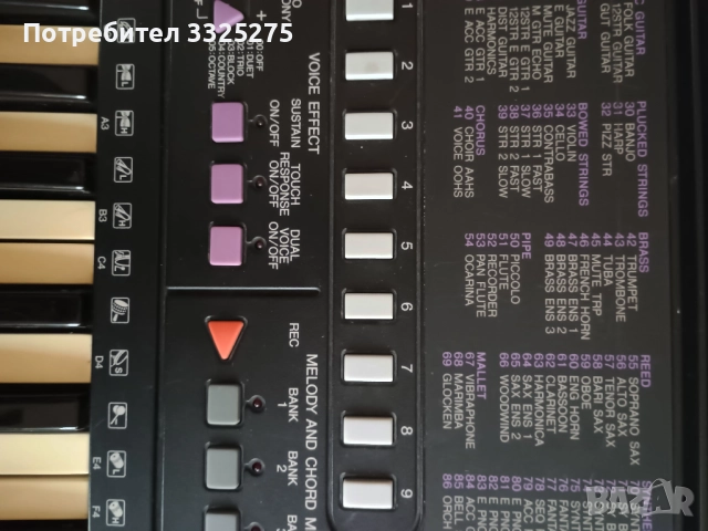 Синтезатор/йоника yamaha psr310, снимка 4 - Синтезатори - 52376732