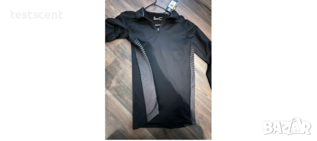 Блуза с дълъг ръкав Under Armour Coldgear Black 1/4 Zip Long Sleeve Shirt – XXL 2XL, снимка 7 - Блузи - 54319805