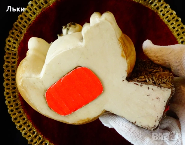 Порцеланова фигура Куче земеделец,касичка. , снимка 7 - Статуетки - 53929135