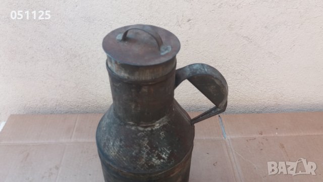 стар възрожденски гюм метален - 4 литров , снимка 3 - Антикварни и старинни предмети - 38571794