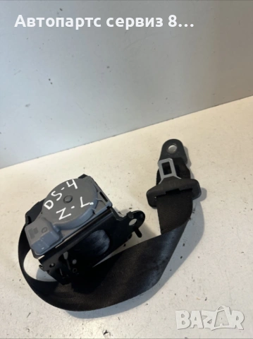 Citroen DS4 заден ляв предпазен колан 96871541XX, оригинален, 1.6 HDi, 2011 г, снимка 2 - Части - 53132468