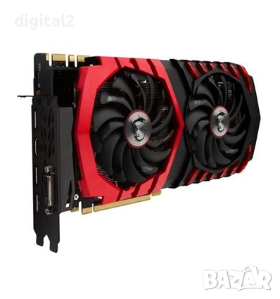 Видеокарта NVIDIA GTX 1080 8 GB GDDR5x MSI  Gaming X , снимка 5 - Видеокарти - 52141239