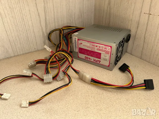 Захранване за компютър APX-400W, снимка 3 - Захранвания и кутии - 56344736