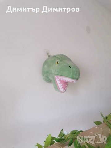 Динозавърска плюшена глава, снимка 2 - Други - 38121727