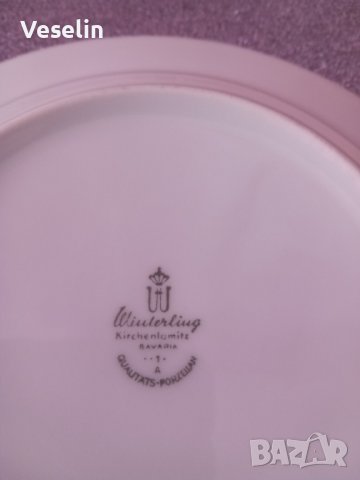 Порцеланова чиния , снимка 3 - Чинии - 41168756