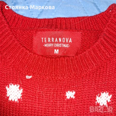 Нов коледен пуловер TERRANOVA, снимка 3 - Блузи с дълъг ръкав и пуловери - 47715552