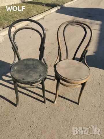 Тонет 1880г Виенски столчета дървени