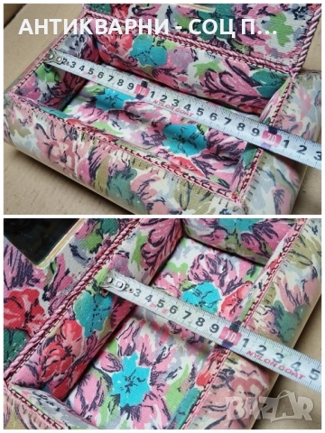 Старинна Ръчно Изработена Автентична Кутия За Бижута. , снимка 10 - Антикварни и старинни предмети - 52240311