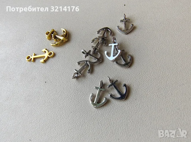 Висулка бижу - Котва, котвичка, снимка 5 - Други - 55816420