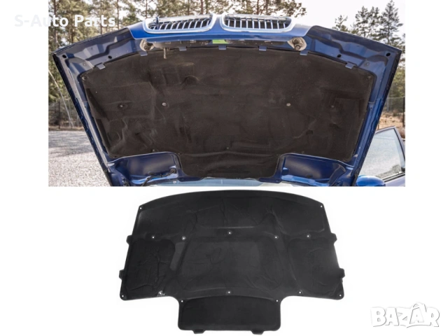 Изолация за преден капак на BMW 5 E39 (1995-2004), снимка 3 - Аксесоари и консумативи - 53913824