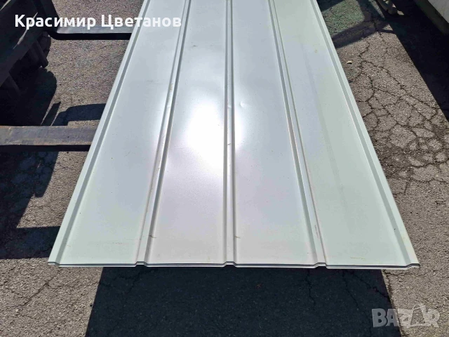 Преоценена ЛТ ламарина TR20x280-1120 Ral9002 с дължина 2м, снимка 2 - Строителни материали - 51225854