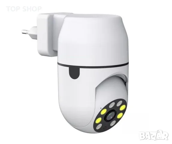 Wifi камера за видеонаблюдение Tnagora, FULL HD, Интериор / Екстериор, Панорама/Наклон 360 градуса,, снимка 6 - HD камери - 48853602