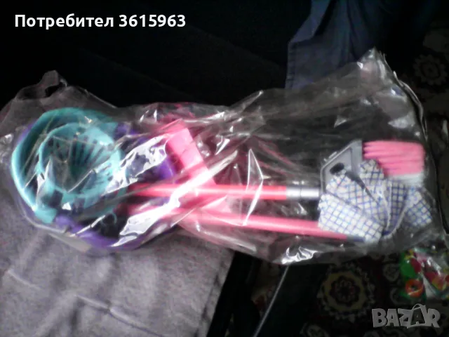 Детски комплект с пластмасова кофа, снимка 1