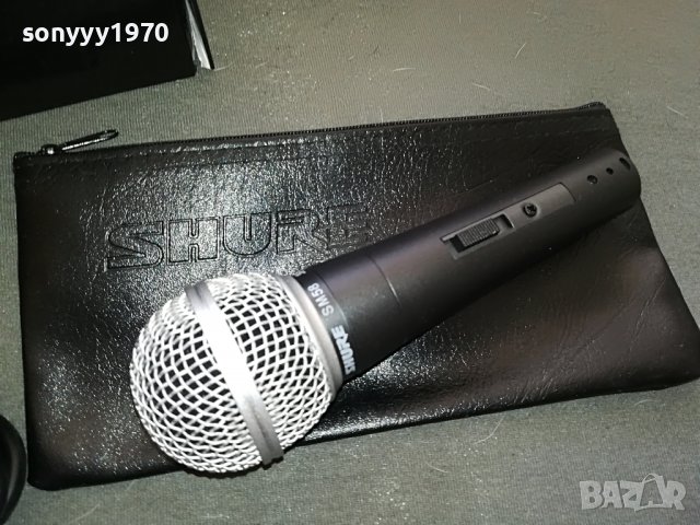 shure sm58-микрофон комплект 0805220827, снимка 4 - Микрофони - 36689107