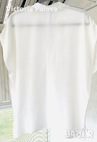 Блуза 1863 BY ETERNA 100% коприна, снимка 4 - Корсети, бюстиета, топове - 50083534