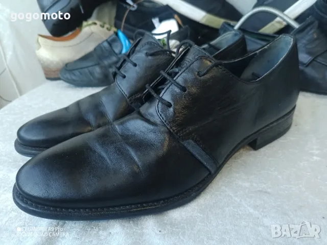 ЛУКС, КАТО НОВИ мъжки ЕЛЕГАНТНИ обувки LUX AM, N- 41 - 42, 100% ЕСТЕСТВЕНА кожа, снимка 12 - Официални обувки - 47623061