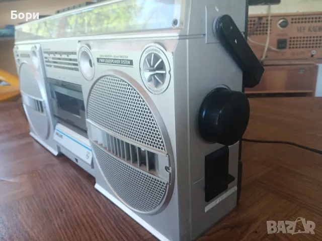Радиокасетофон PHILIPS, снимка 11 - Радиокасетофони, транзистори - 49974804