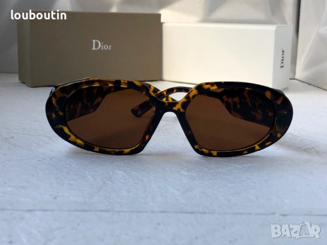 Dior дамски слънчеви 2 цвята черни кафяви, снимка 3 - Слънчеви и диоптрични очила - 40539077