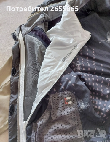 Salomon 2×1 дамско яке , снимка 6 - Якета - 52080299
